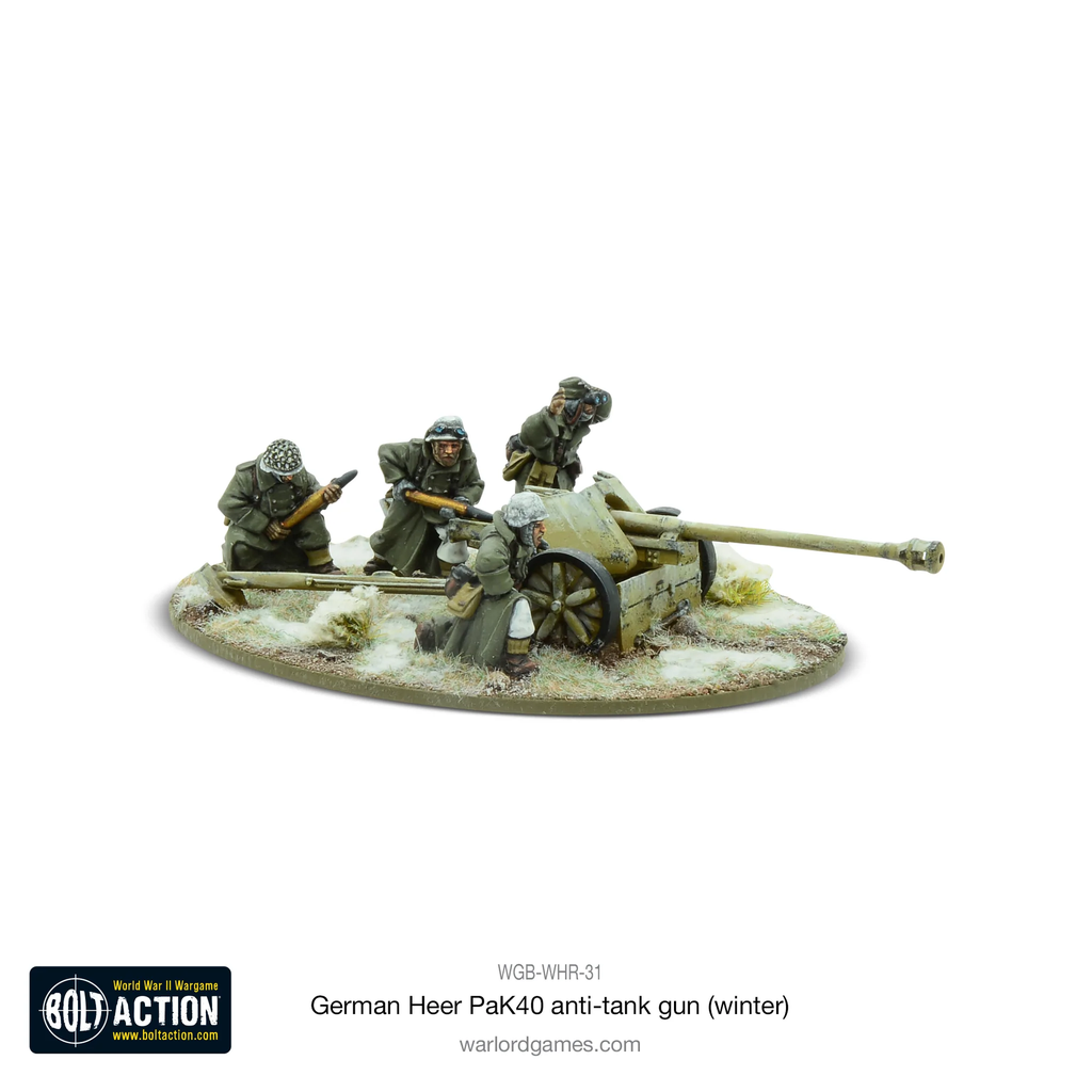 Boltaction : German Heer 75mm Pak 40 ATG (Winter)