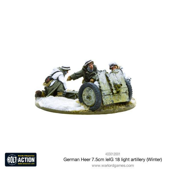 Boltaction : German heer 7.5 Leig 18 Light Artillery (Winter)