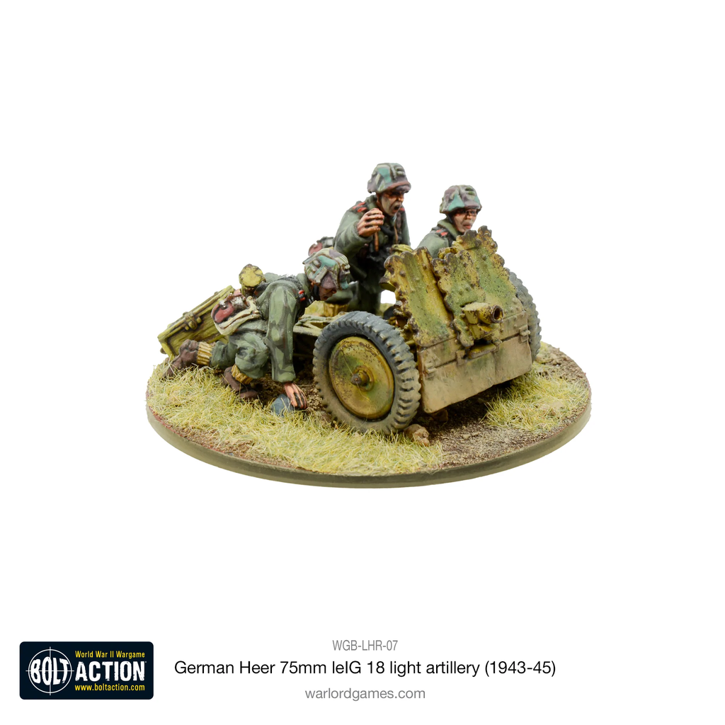 Boltaction : German Heer 75mm Leig 18 Light Artillery