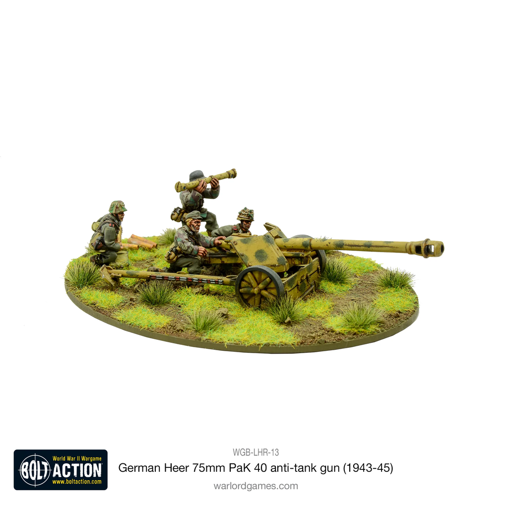 Boltaction : German Heer 75mm PAK 40 ATG