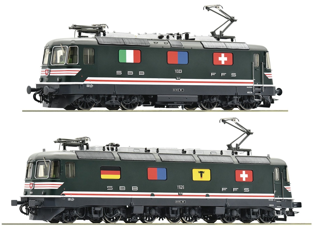 Roco : Locomotive Re 10/10 11323 et 11626 SBB 