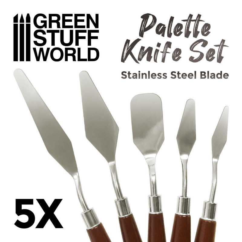 Green Stuff : Set de Palette (5pcs)