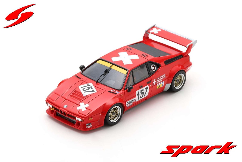 BMW M1 No.157 24H Le Mans 1985 A. Pallavicini - E. Calderari - M. Vanoli