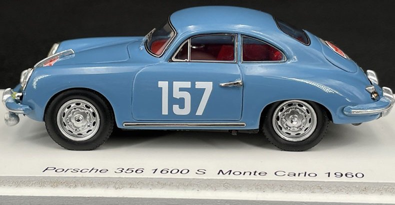 Porsche 356B 1600 S No.157 Rally Monte Carlo 1960 A. Gacon - R. Gannot