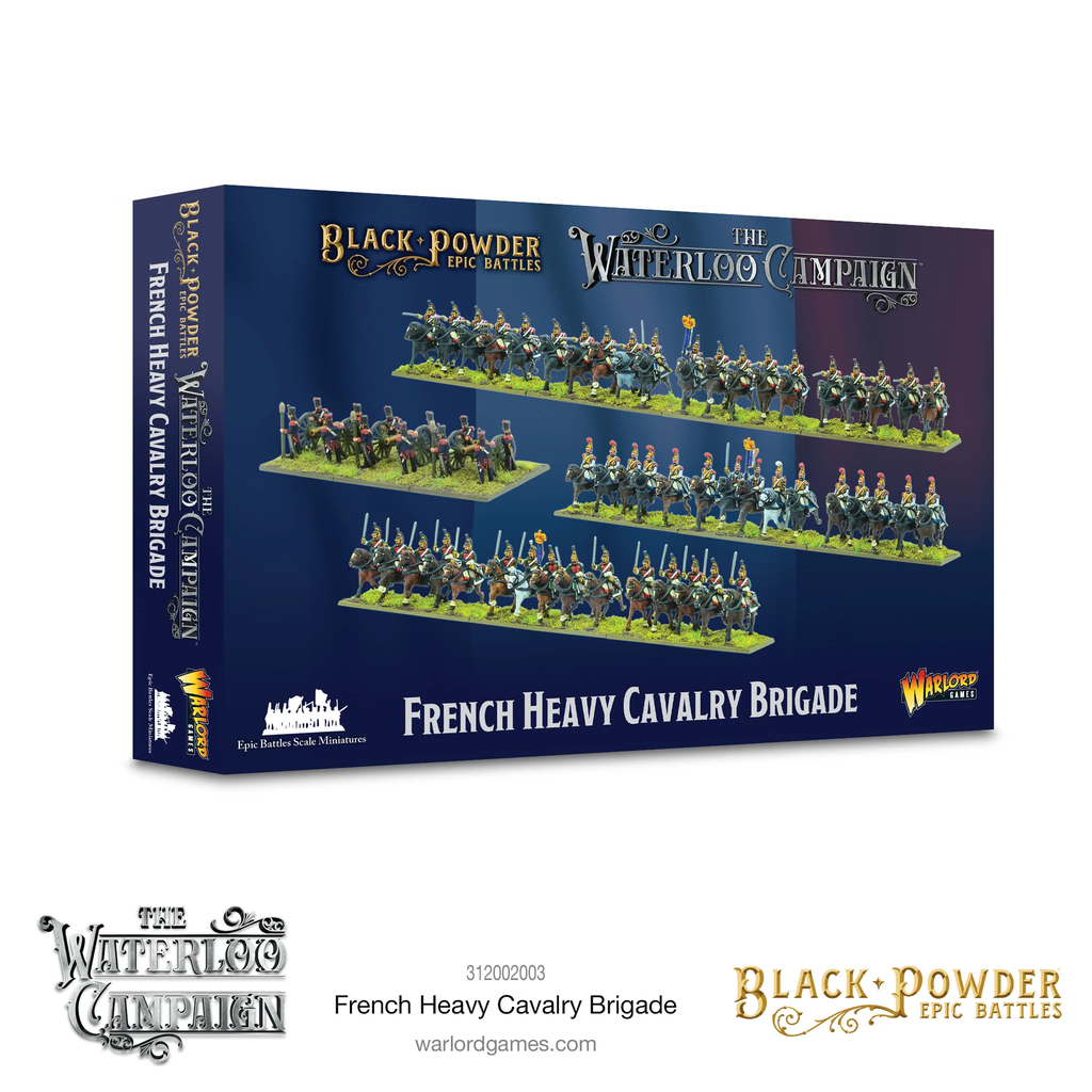 Black Powder Epic : British Heavy Cavalry Brigade │The Waterloo Campaign