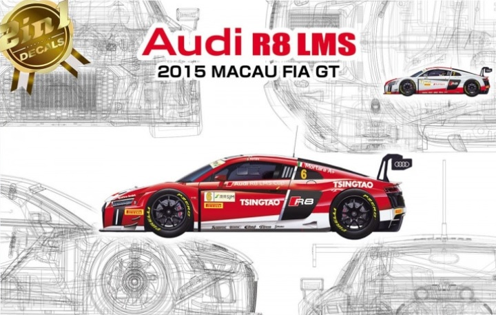 Audi R8 LMS Macau Fia GT 2015