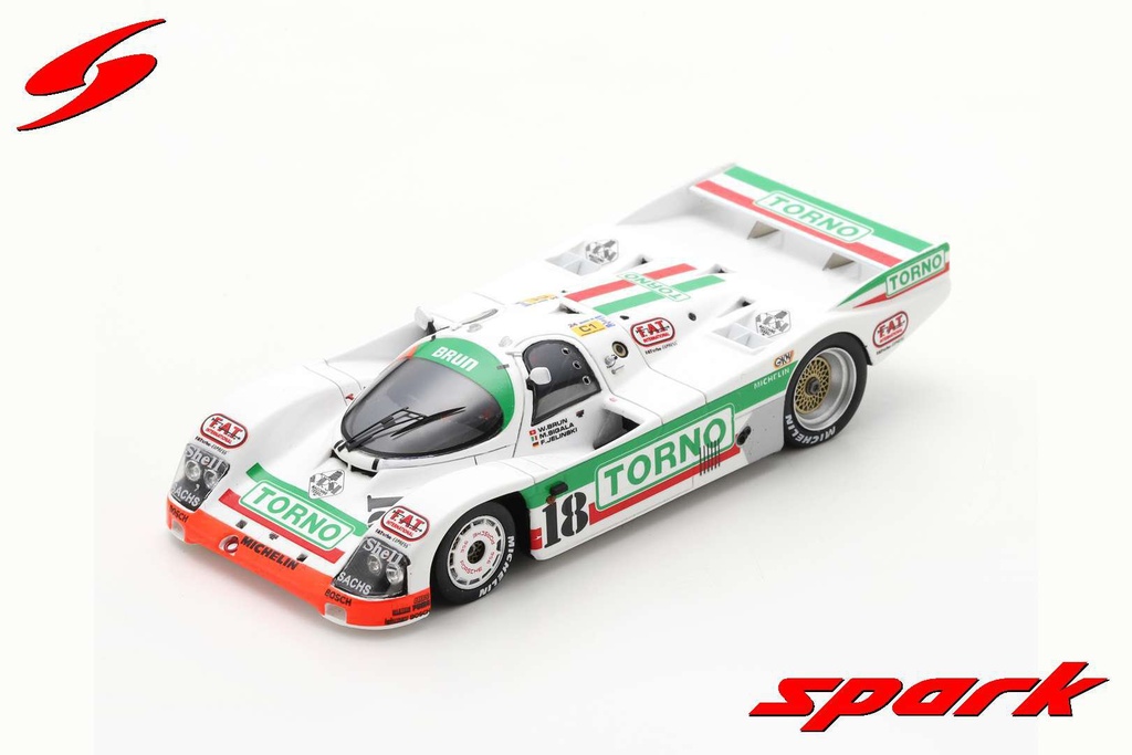 Porsche 962 C No.18 24H Le Mans 1986 W. Brun - M. Sigala - F. Jelinski