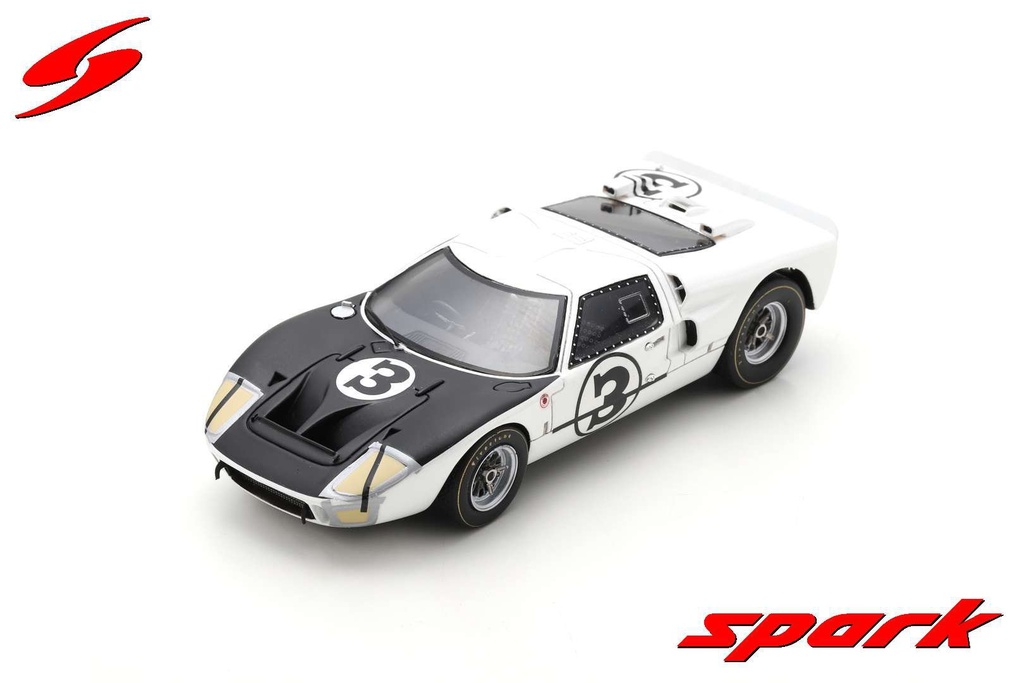 Ford GT40 Mk2 No.3 2th 12H Sebring 1966 W. Hansgen - M. Donohue