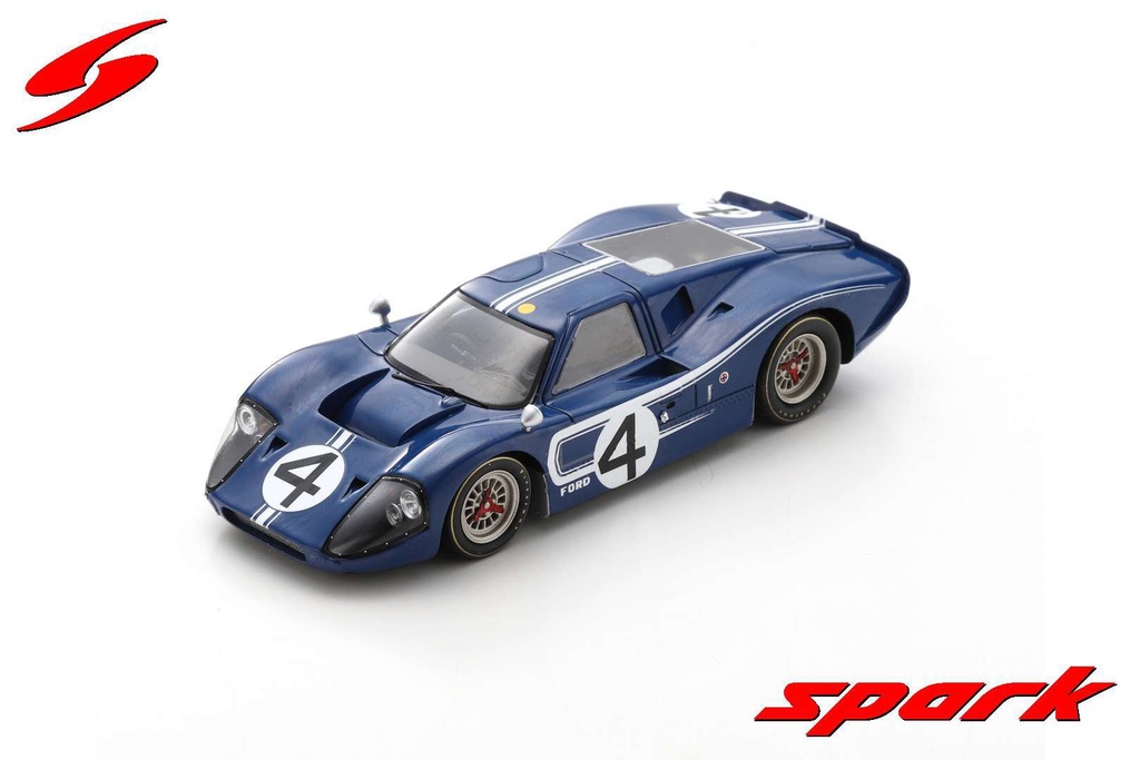 Ford GT40 Mk IV No.4 24H Le Mans 1967 L. Ruby - D. Hulme