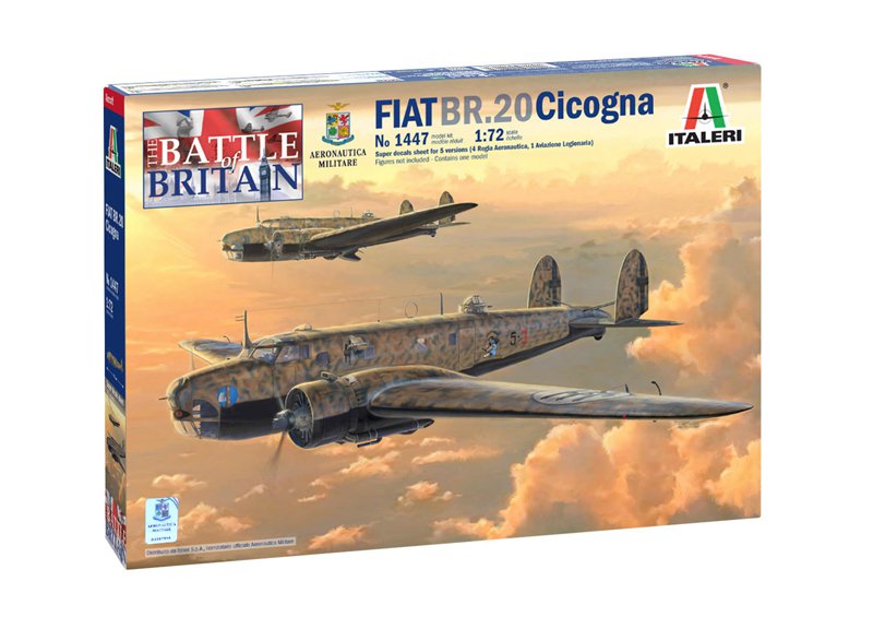 Italeri : Fiat BR.20 Cicogna The Battle of Britain 