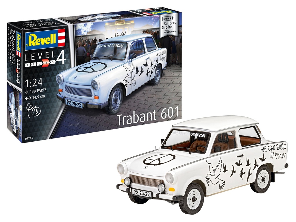 Revell : Trabant 601S Builder's Choice