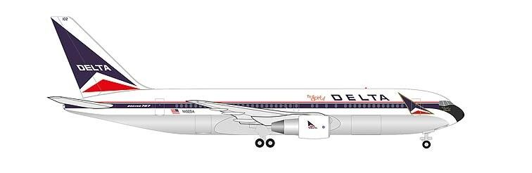 Herpa : Boeing 767-200 Delta Air Lines Spirit of Delta