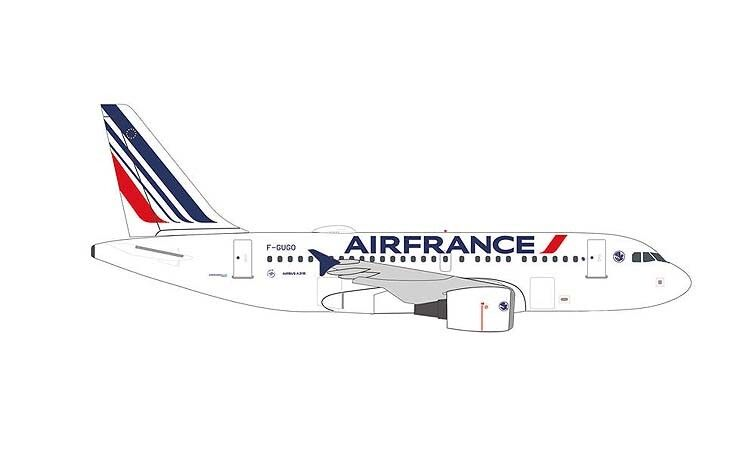 Herpa : Airbus A318 Air France 2021 livery