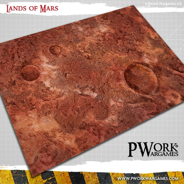 Pwork : Lands of Mars │ Mouse Pad │ 3x6 (90x180cm) │ Star Wars LEGION