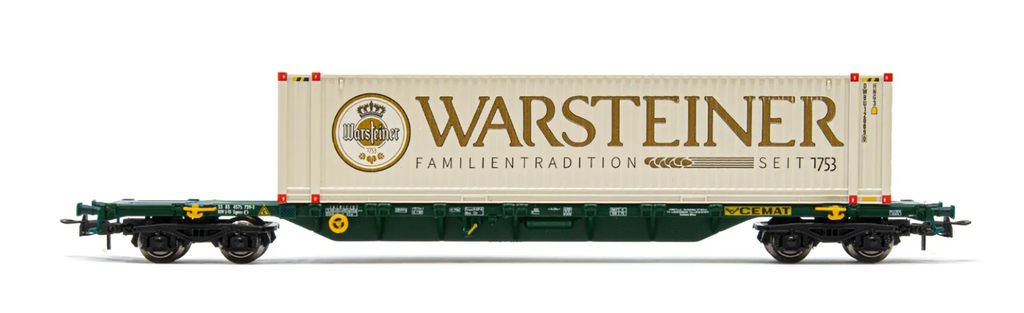 Wagon Sgnss Porte containeur Warsteiner 