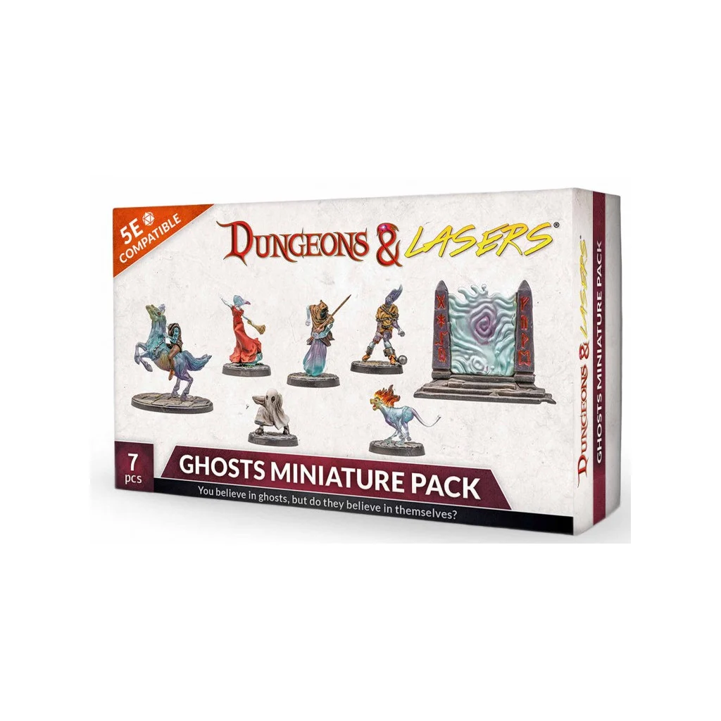 Dungeon & Lasers : Ghosts Miniature Pack