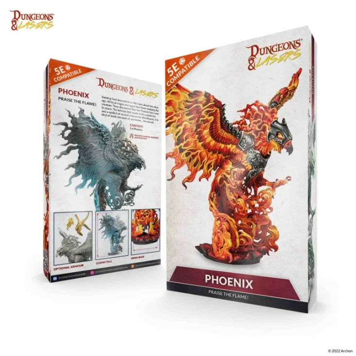 Dungeon & Lasers : Pheonix - Praise the Flame │ Dungeons & Dragons 5E Compatible