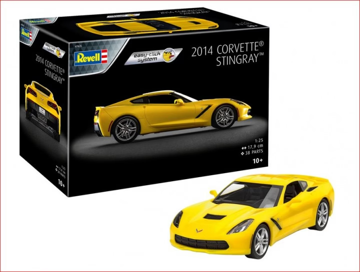 Revell : 2014 Corvette Stingray │Easy-Click-System