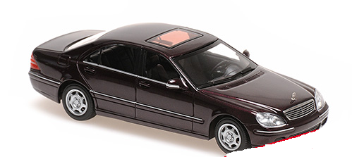 MERCEDES-BENZ S-CLASS (W220) – 1998 – DARK RED METALLI