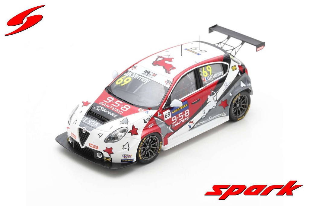 Alfa Romeo Giulietta TCR No.69 Team Mulsanne Winner Race 1 WTCR 2020 Aragon Jean-Karl Vernay