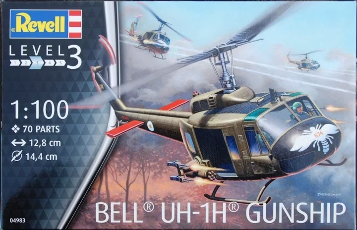 Revell : Bell UH-1H Gunship