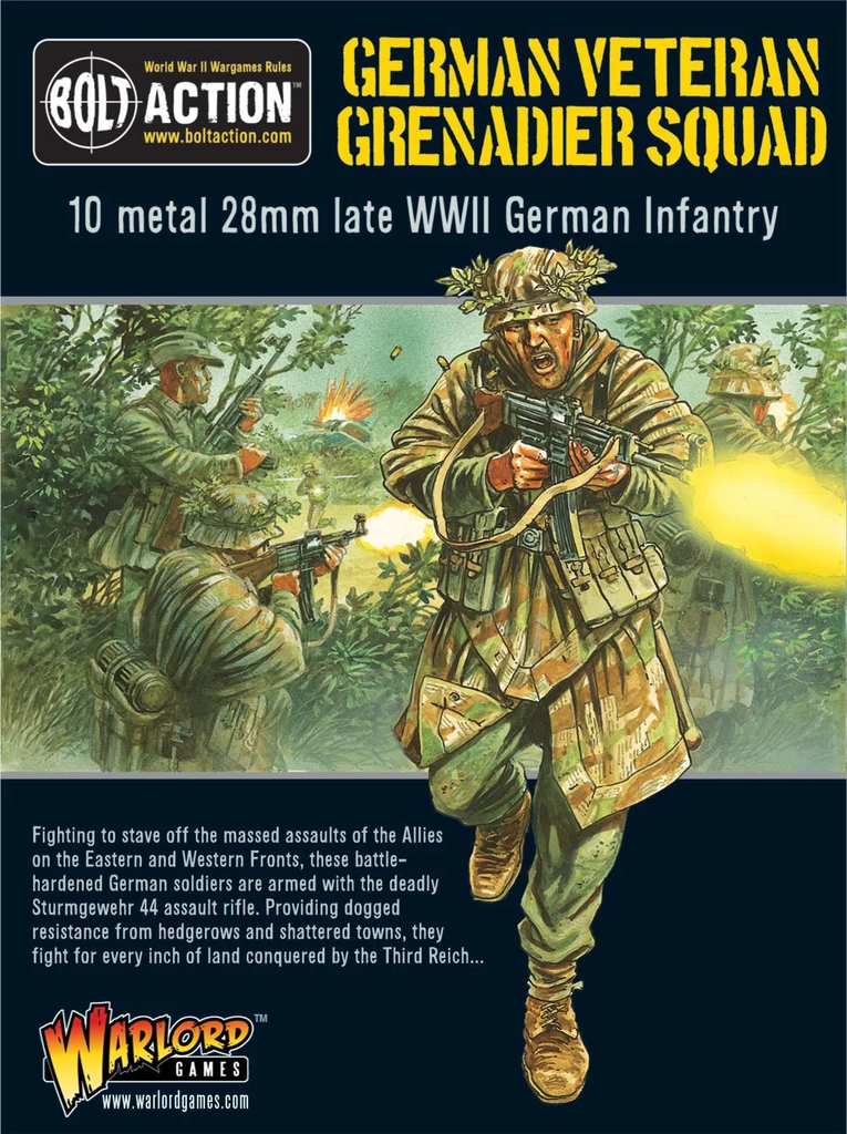 Boltaction : German Veteran Grenadier Squad │ Late