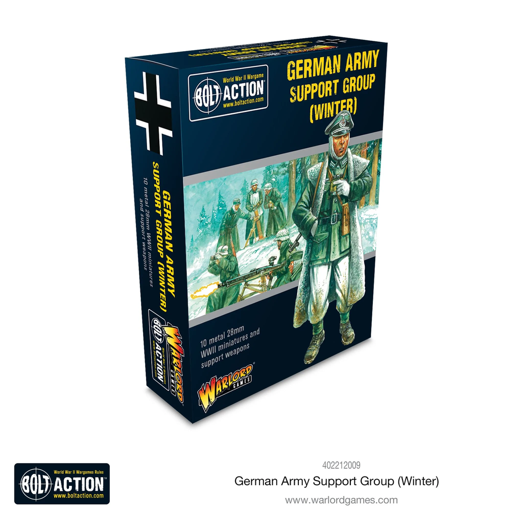 Bolt Action : German Army Support Group (Winter) │ Mid - Late