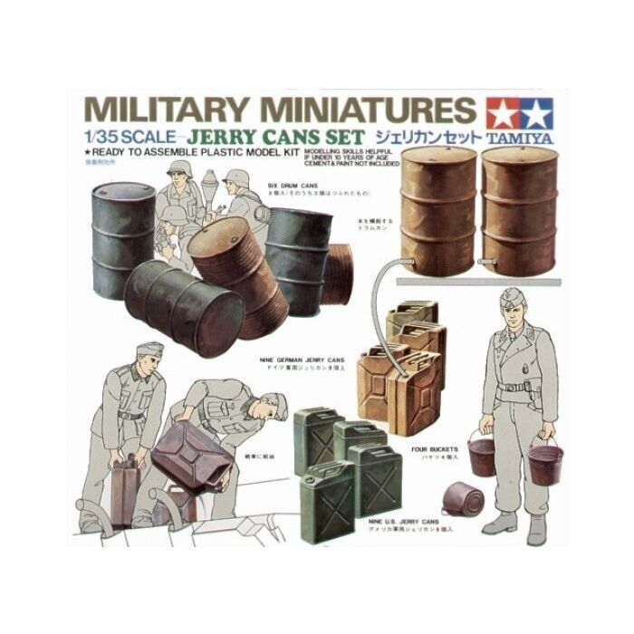 Tamiya : Jerry Cans Set 