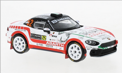 Fiat Abarth 124 RGT  No.52 Rally Monte Carlo R.Gobbin/F.Grimaldi 2022