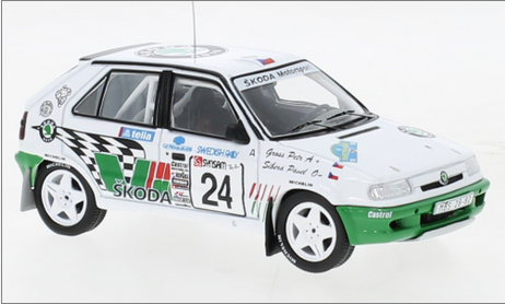 Skoda Felicia Kit Car No.24 Rally Suède P.Sibera/P.Gross 1995