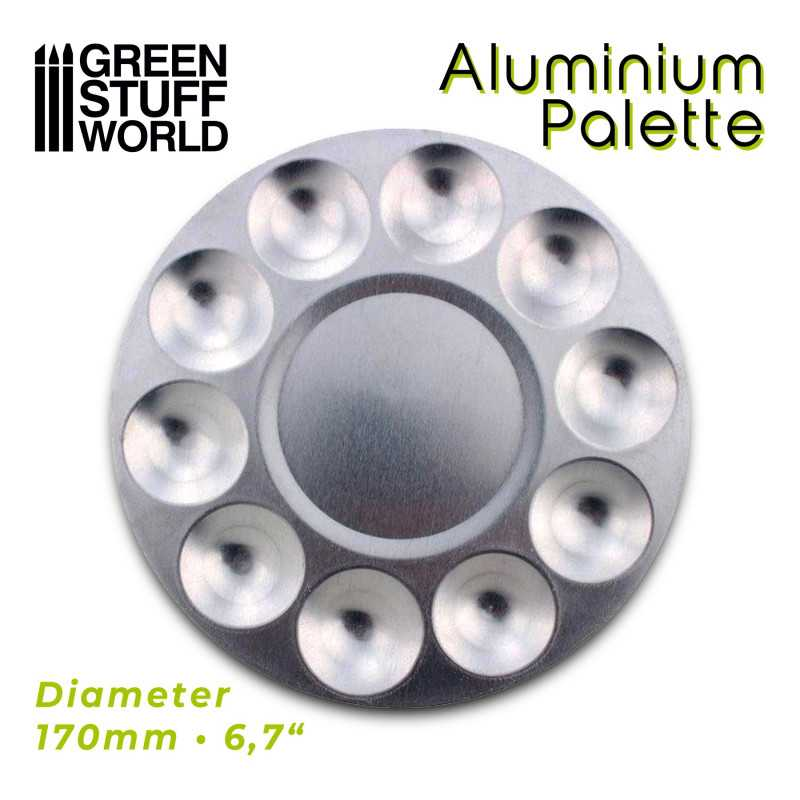 Green Stuff : Palette Aluminium │ 10 emplacements