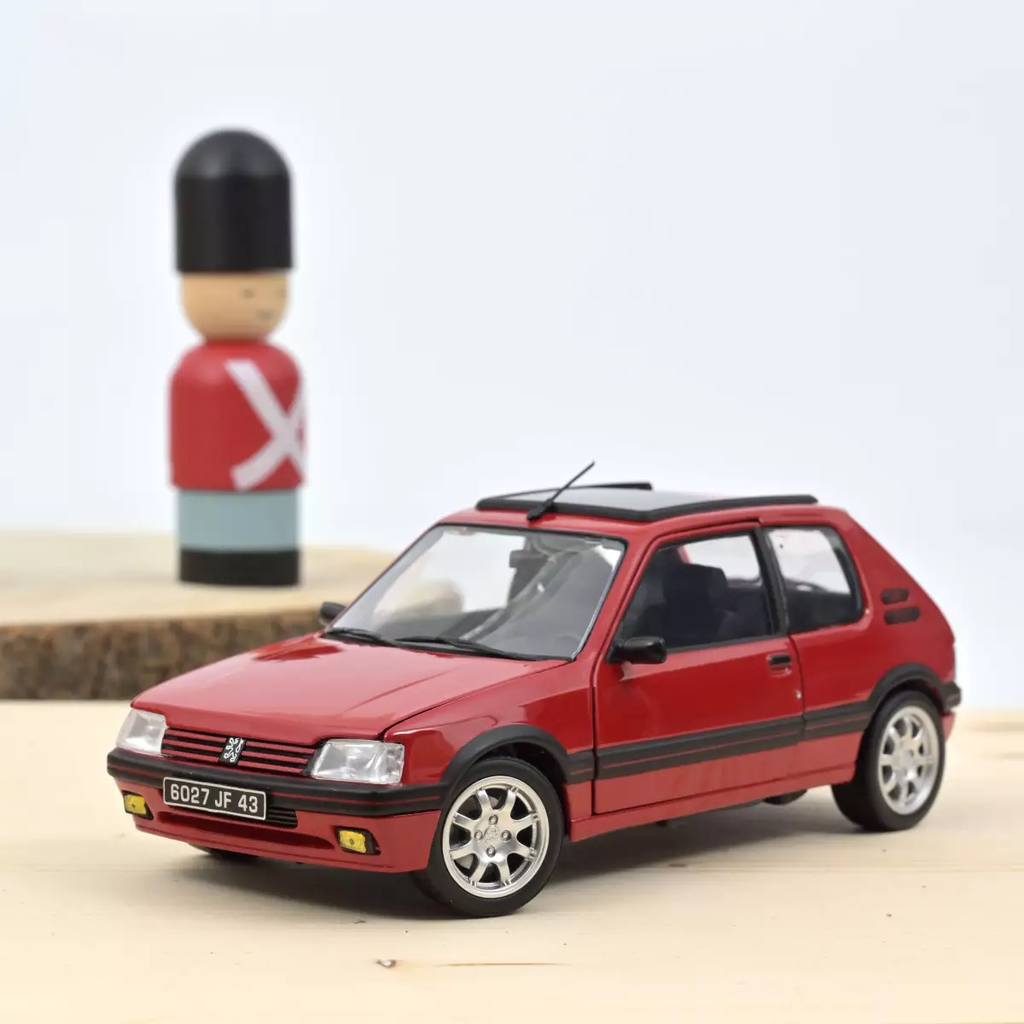 Norev : Peugeot 205 GTi 1.9 PTS Rims │1991 Rouge