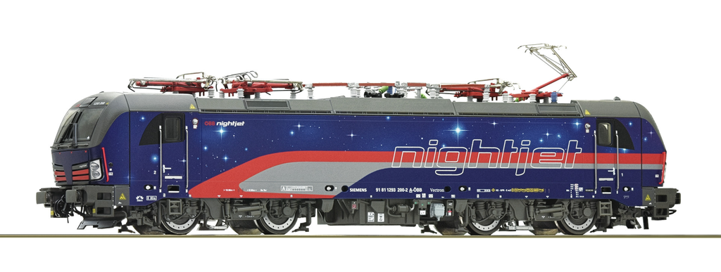 Locomotive électrique 1293 200-2 Nightjet OBB DCC Sound