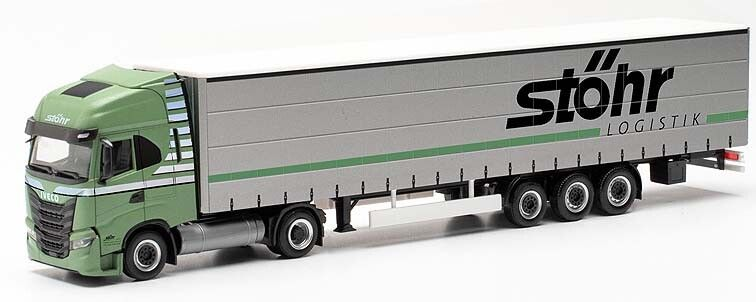 Herpa : Iveco S-Way LNG G.Sz. 15m Stöhr