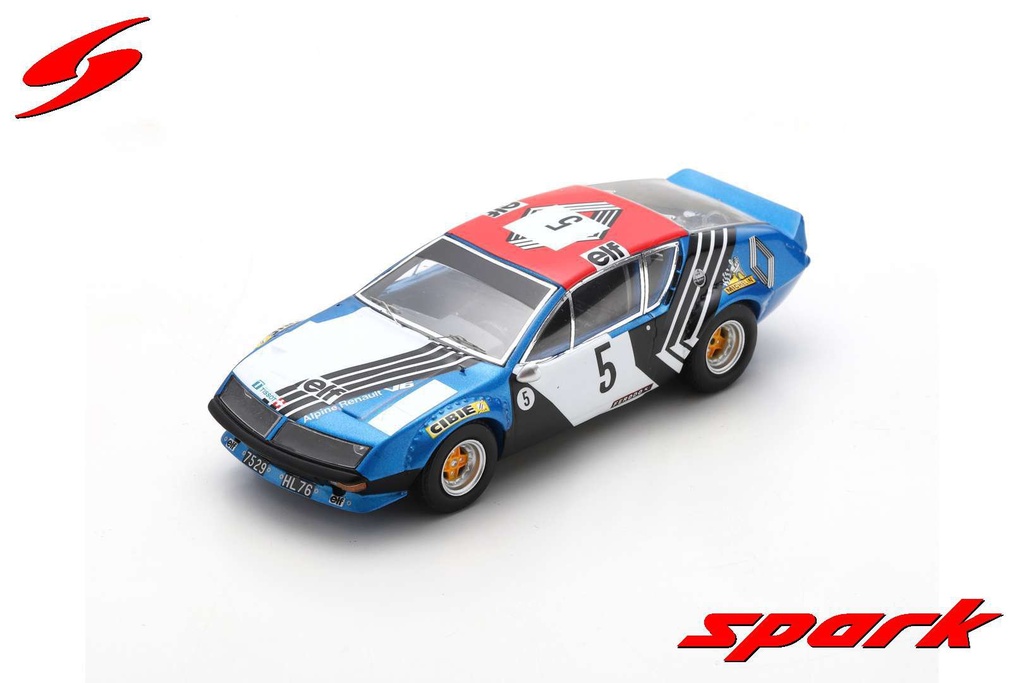 Alpine A310 No.5 Ronde Cévenole 1974 Jean-Pierre Nicolas