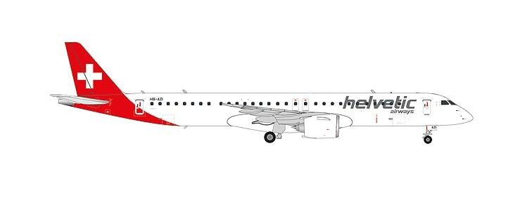 Herpa : Embraer E195-E2 Helvetic Airways