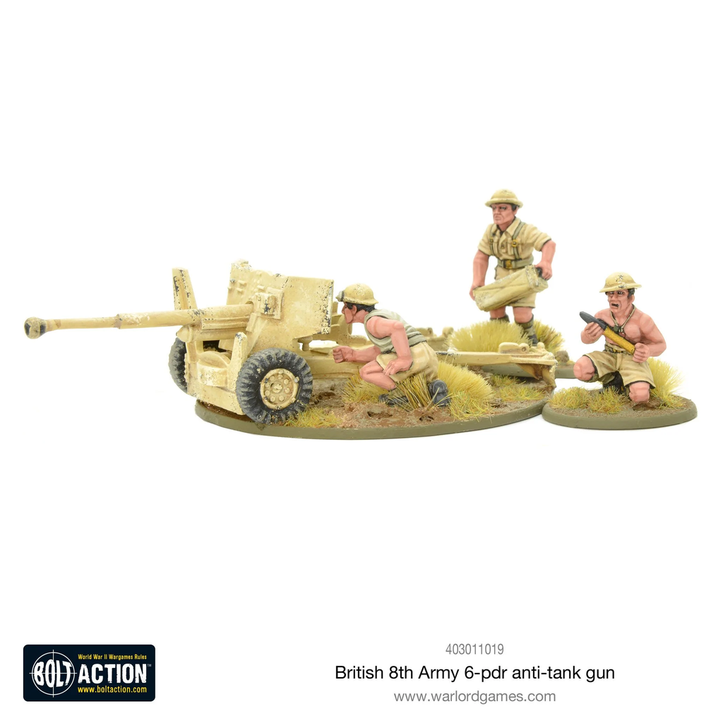 Boltaction : 8th Army 6 pounder ATG