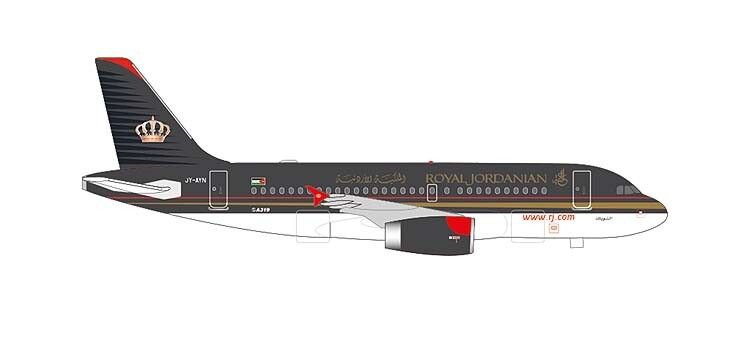  Herpa : Airbus A319 │ Royal Jordanian Shobak