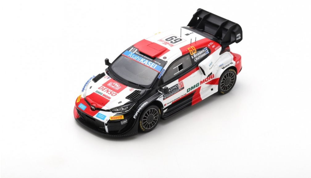 Spark Toyota GR Yaris Rally1 - 2022 Monte Carlo Rally - #69 K. Rovanpera 1:43