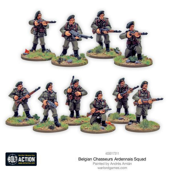 Boltaction : Belgian Chasseurs Ardennais 