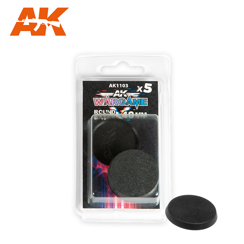 Ak : Socles Ronds 40mm │ 5pcs