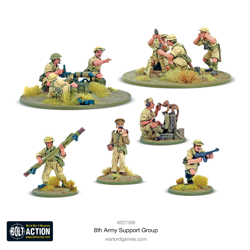 Bolt Action : 8th Army Support Group │ Early-Mid │ Boltaction