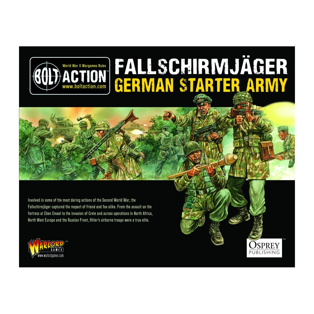 Fallschirmjager │ German Starter Army │ Boltaction