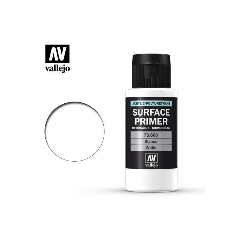 Vallejo : Surface Primer Blanc 60ml