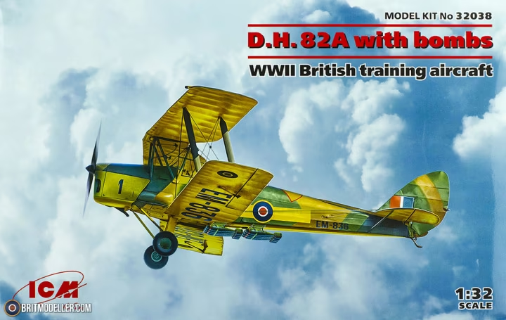 DH.82A │Tiger Moth with bombs