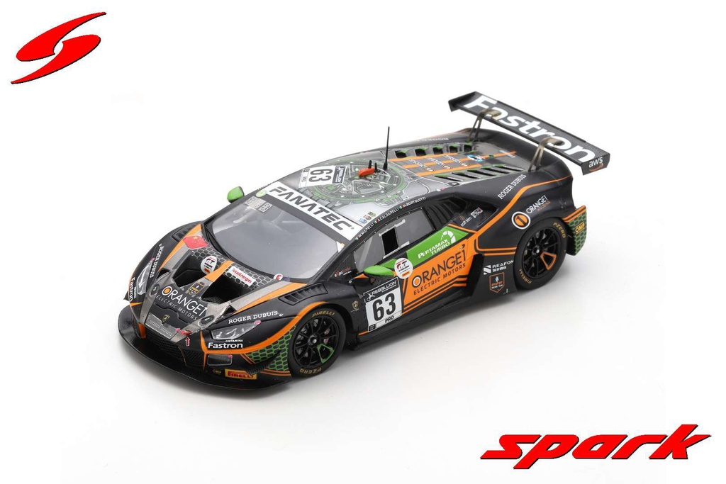 Lamborghini Huracán GT3 EVO Orange 1 FFF Racing Team 