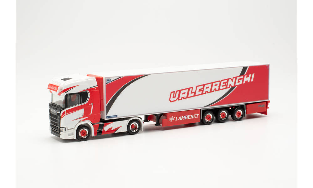 Scania CS 20 HD Kühlkoffer-Sattelzug „Valcarenghi