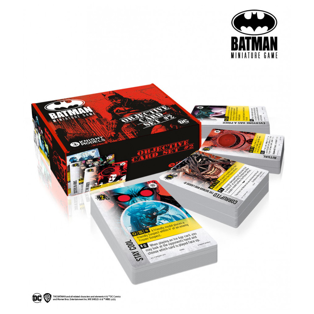 Batman Miniature Game : set d'objectifs #2 [VO]