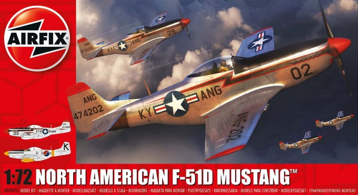 Airfix : North American F-51D Mustang