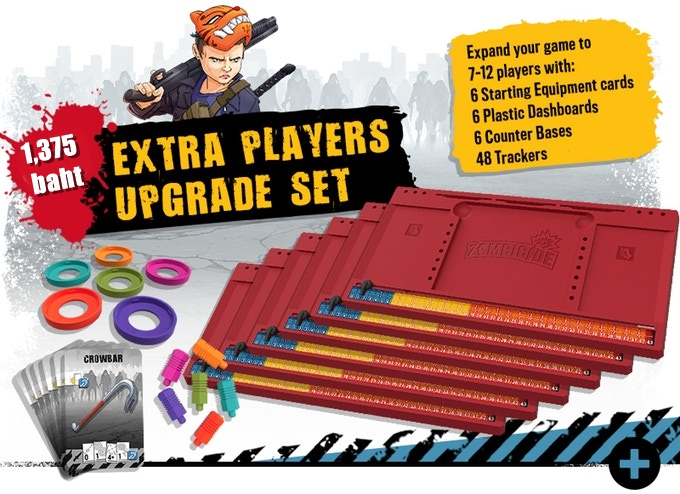 Zombicide V2 : Extra Players Upgrade Set 